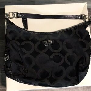 Small black Coach shoulder bag